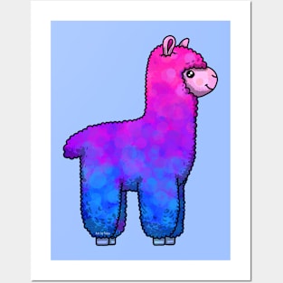 Bi Alpaca Posters and Art